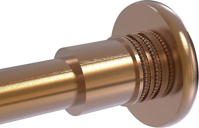 Amazon Com Allied Brass 1099d Curtain Shower Rod Bracket Brushed