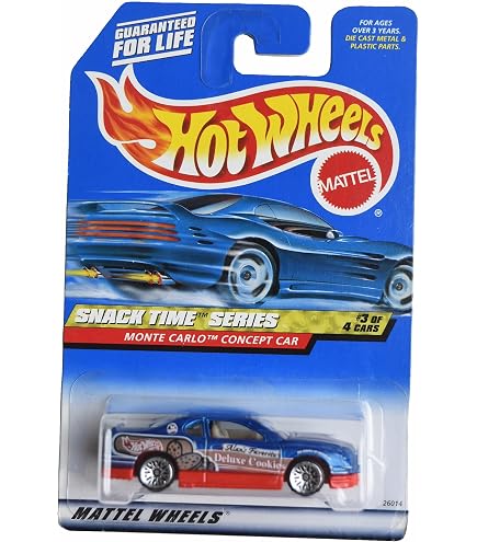 Amazon.com: Hot Wheels Monte Carlo Concept CAR RED 1999 First