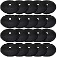 EBaokuup 20 Pack 16.5 Inch Non-Woven Tree Mulch Ring - Degradable Tree Protector Mat, Reusable Tree Weed Barrier Mat for Weed Control Root Protection