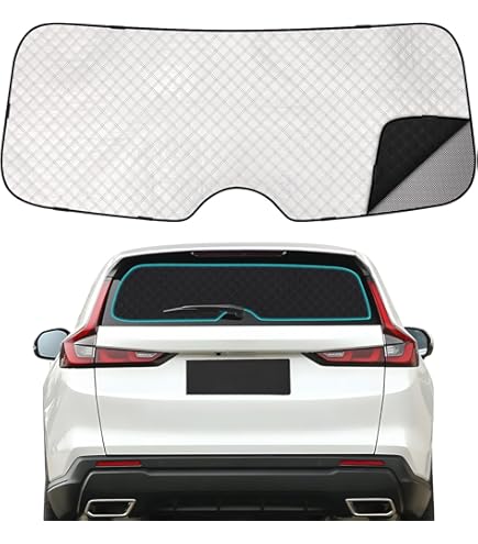 YelloPro Custom Fit Windshield Sunshade For 2017-2020 Honda CR-V – Blocks Heat & UV Rays, Folds Easy
