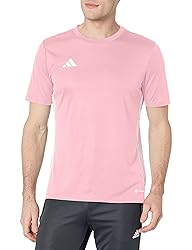 adidas Men's Equipo 23 Jersey Light Pink/White Small