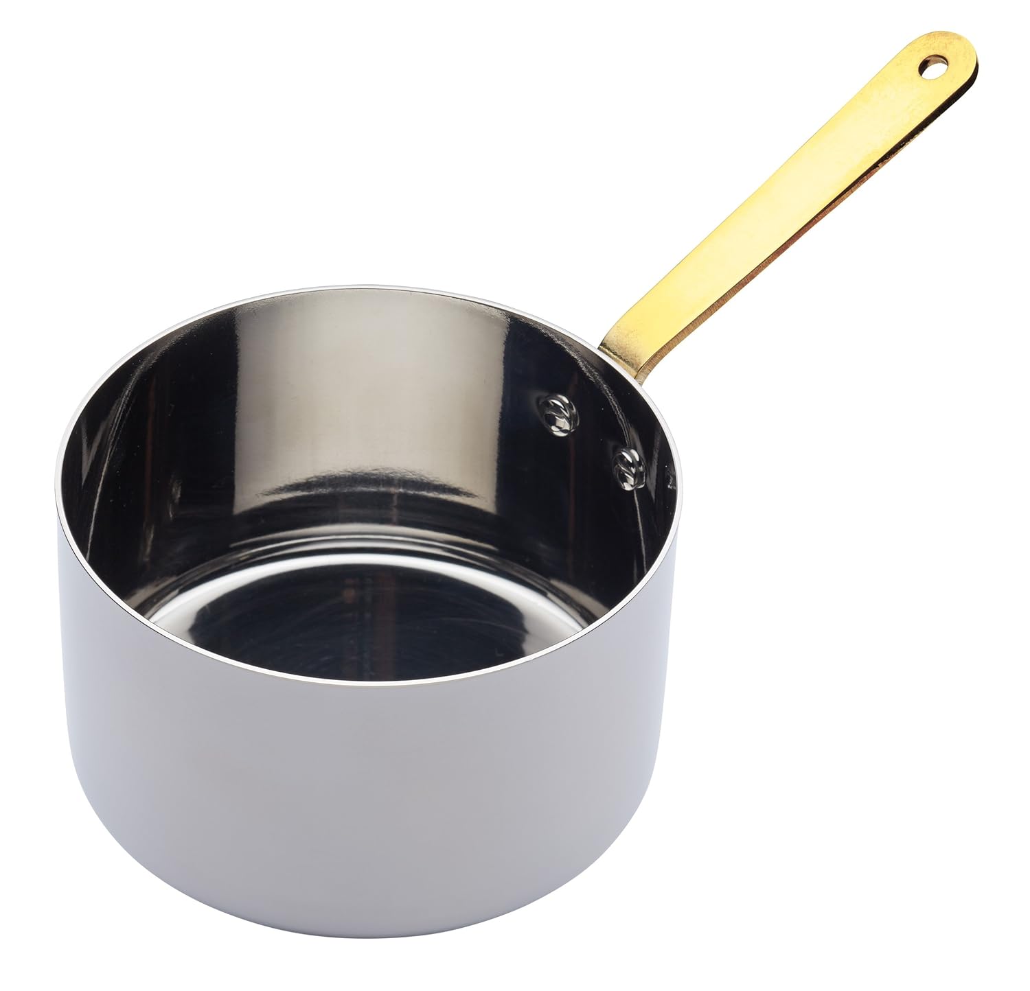 MasterClass Professional Stainless Steel Mini Saucepan / Serving Pot