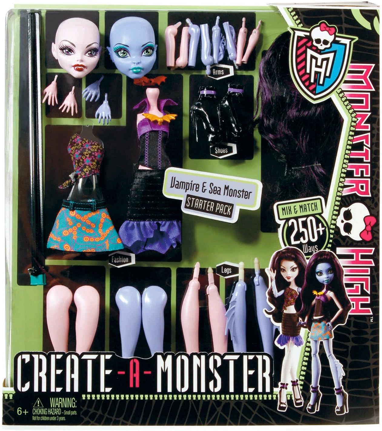 monster high mix and match dolls