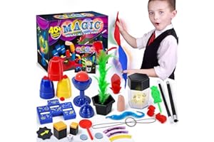 Heyzeibo Magic Set - Magic Tricks Kit With Step-By-Step Instructions for Kids Ages 6-12 - Magic Toy Gifts for Girls and Boys Beginners