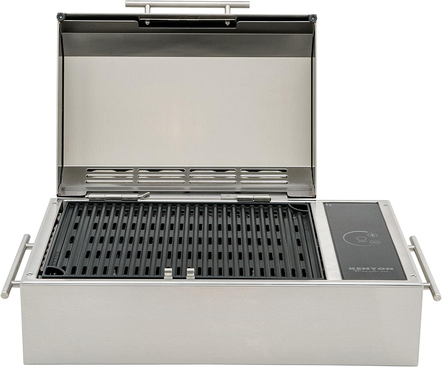 review Kenyon B70090 Frontier All Seasons Portable Stainless Steel Electric Grill, 120V