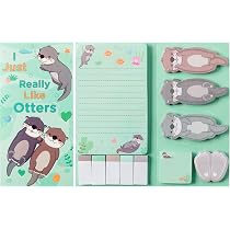 50 Pegatinas De Nutria Impermeables De Vinilo – Decoración Aesthetic Para Kindle, Botellas, Diarios Y Más