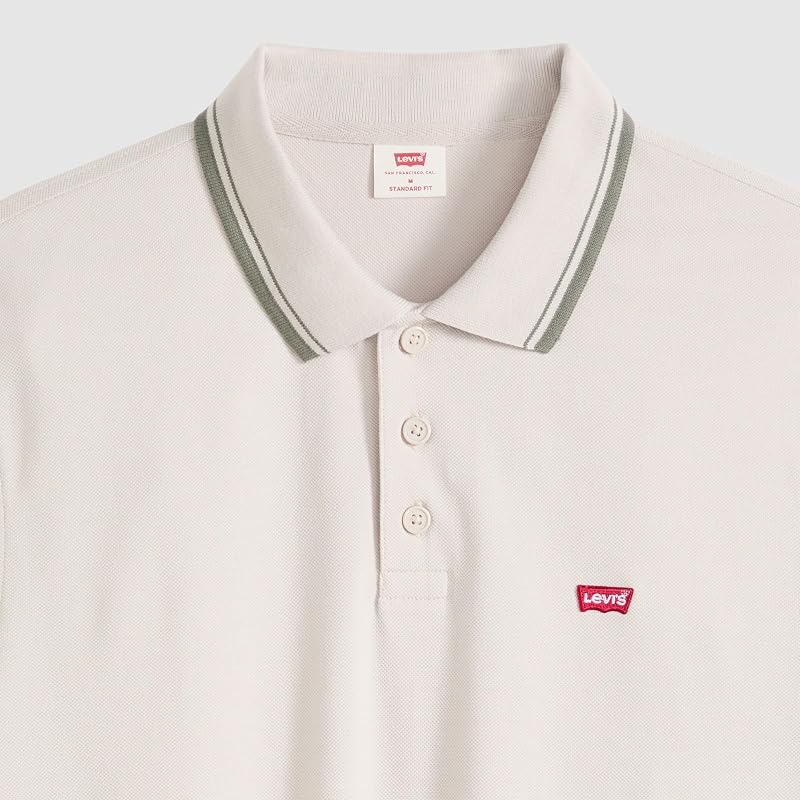 Levis Hm Polo Faixa de Madeira Inclinada Mulled