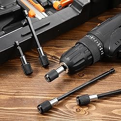 12 Pieces Extender Drill Bit Extension, Bit Holder