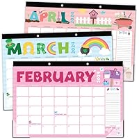Doodle Large Desk Calendar 2024-2025
