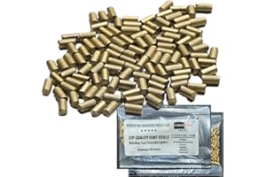 FERROFIRE Pack of 100+ Lighter Flints Universal Flint Replacements Ferrocerium Flint Refills Compatible with Zippo and Clipper Lighters Compact Bag Packing