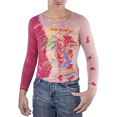 Ed Hardy Boys Animal Graphic Thermal T-Shirt Nigeria Ubuy