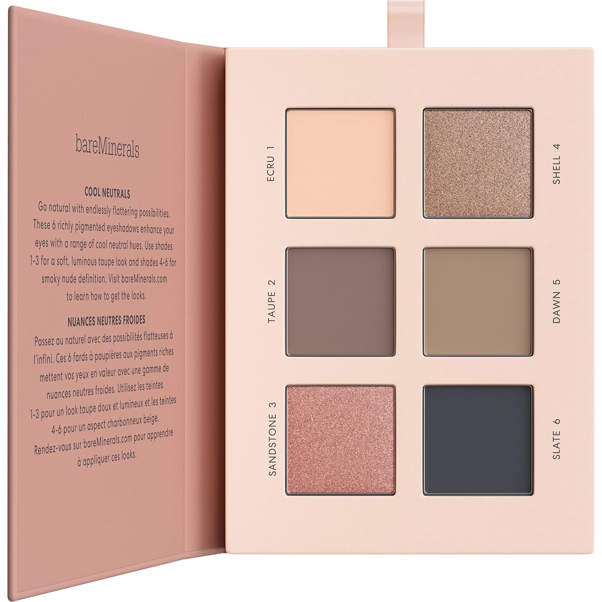 bareMinerals MINERALIST Ultranatural Eyeshadow Palette - Six Richly Pigmented Shades, Ultra-Blendable, Talc-Free, Vegan, Crease-Proof Wear