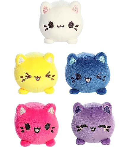 Amazon.com: Aurora, 61546, Tasty Peach Vivid Pink Meowchi 3.5In