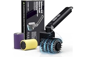 Aurviv Electric Grill Brush, 3-Speed Power Control Grill Brush for Outdoor Grill, Rechargeable BBQ Grill Brush, Cordless Gril