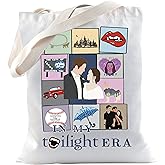 TSOTMO Movie Merch Vampire Gift Vampire Fans Movie Inspired Tote Bag for Bella Edward Fans (TW Tote)