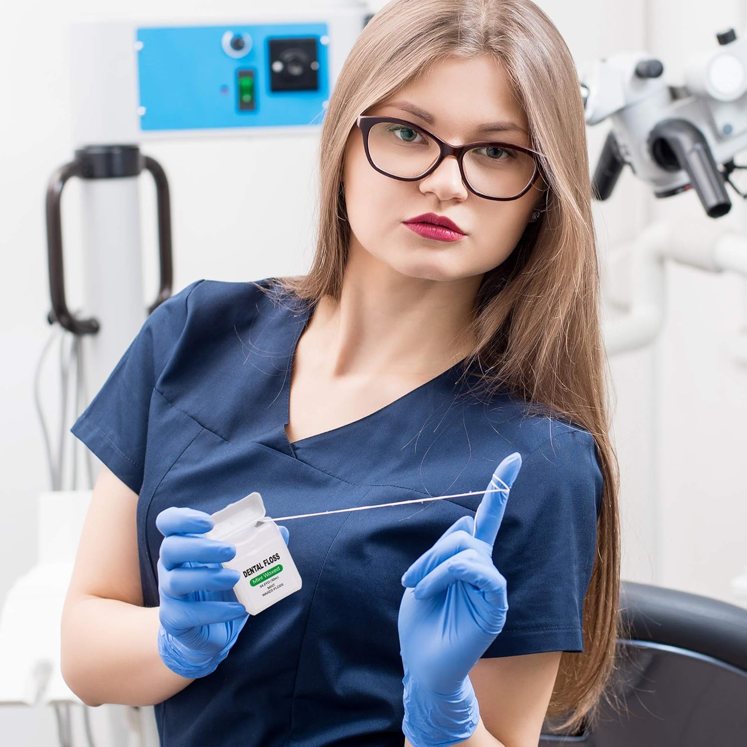 4 Pack Waxed Dental Floss for Plaque and Food Removal, Refreshing Mint Flavor Deep Clean Floss - Natural Waxed for Comfort Flossing Extreme Clean for Adults, Teens, Kids, Perfect Size for Travel: Health & Personal Care