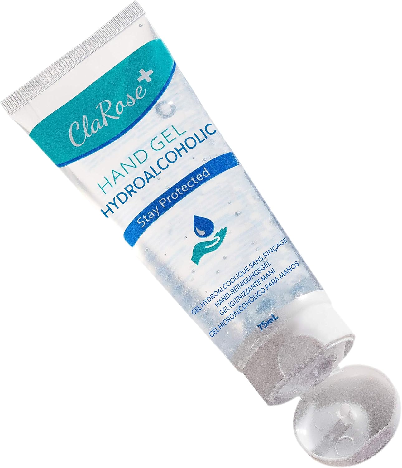 ClaRose Hand Sanitising Gel with 70% Alcohol, 75 ml (3-Pack), 3 count (Pack of 1) - Image 3