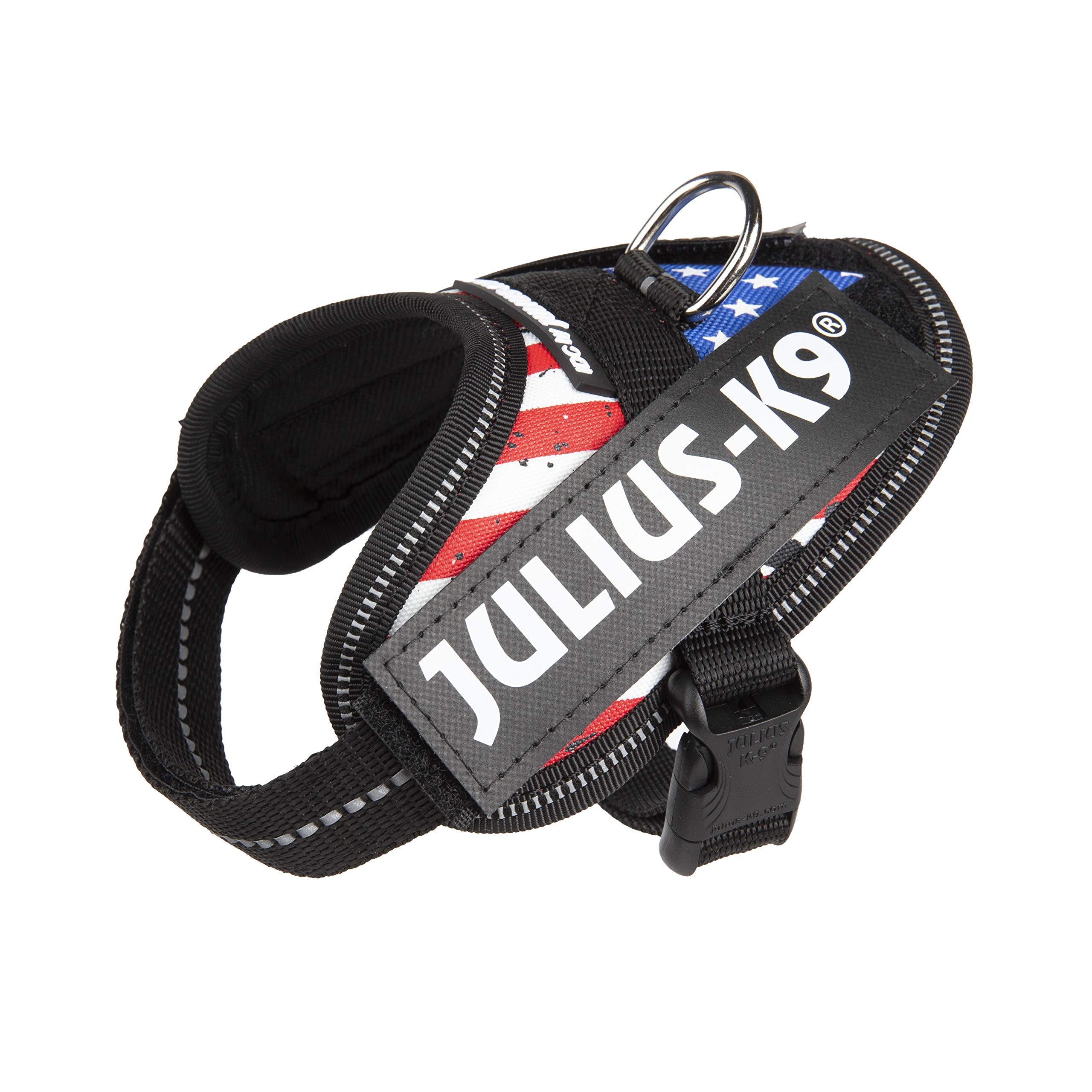 IDC Powerharness, Size: 2XS/Baby 2, USA Flag — image 1