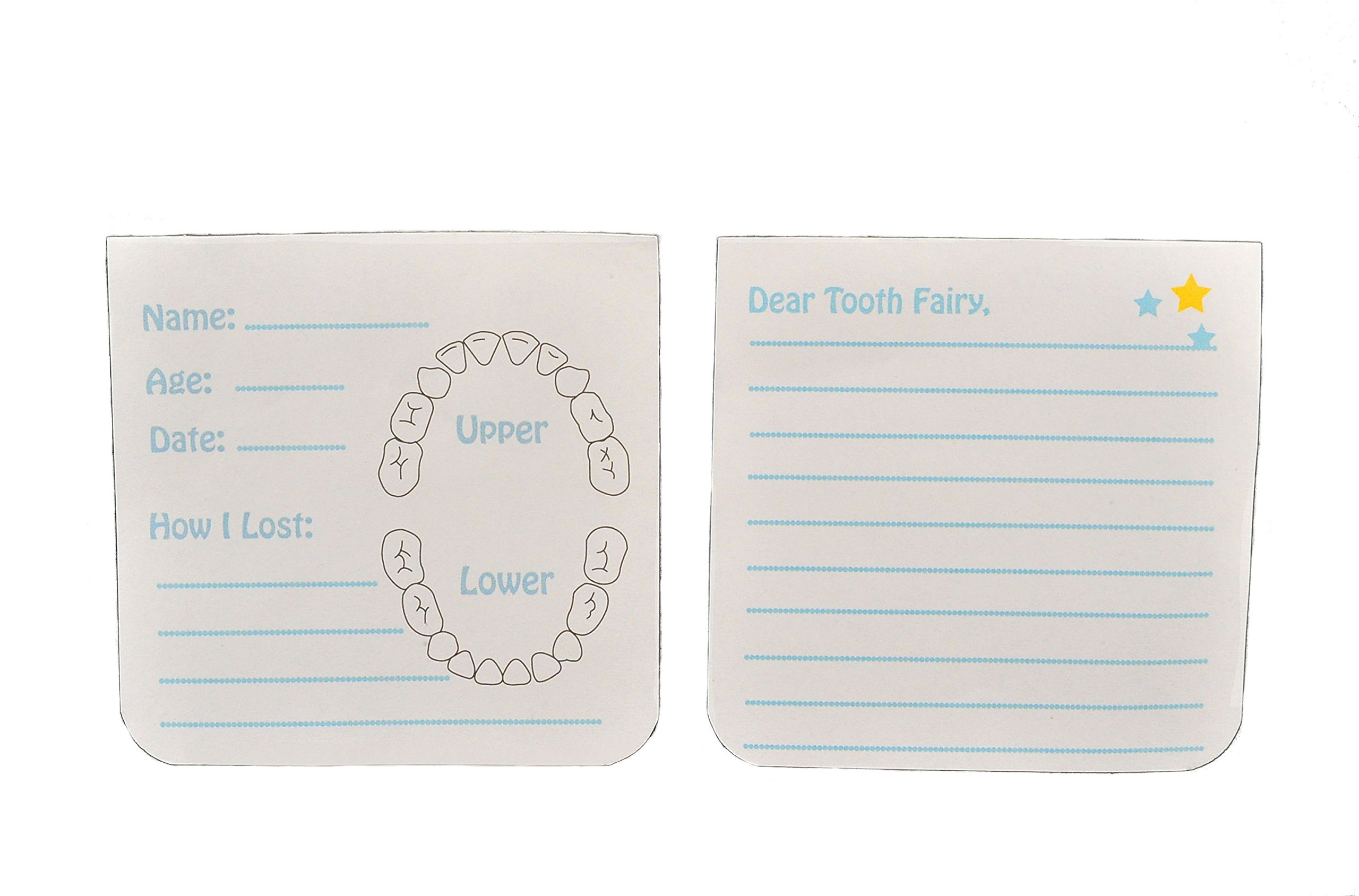 Tooth Fairy Pillow Kit With Notepad And Keepsake Pouch 3 Piece