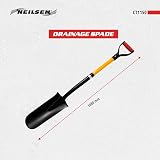 Neilsen CT1150 Drainage Spade Fibreglass Shaft 1080mm Length view 2