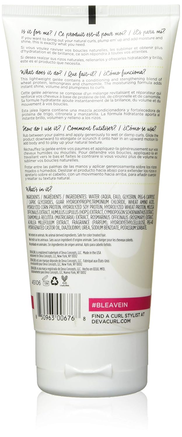 DevaCurl B’Leave-In Miracle Curl Plumper; 6oz : Beauty