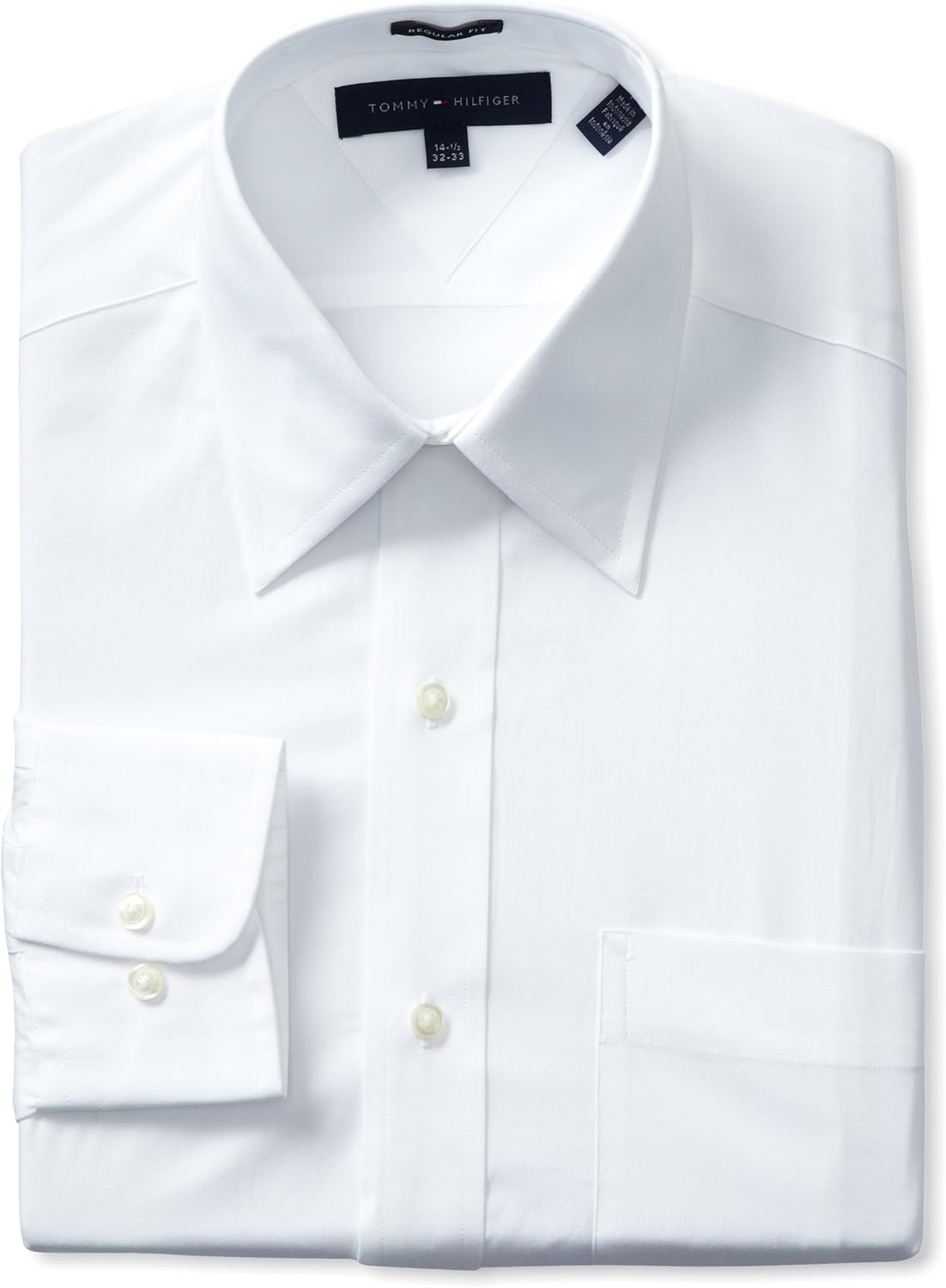 tommy hilfiger slim fit poplin shirt