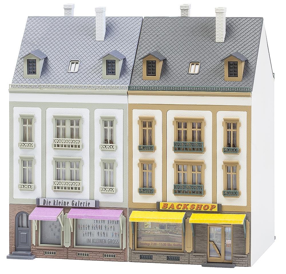 Faller FA Beethovenstraße 130702-2 Road Houses, Accessories for Model Railway, Model Building, 27.5 x 5.4 x 39 cm