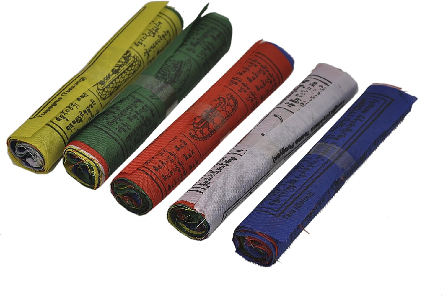 Dharma Store - Tibetan Buddhist Prayer Flags for luck happiness, longevity and prosperity - Pack of 50 (6.5 Inch) - Image 3