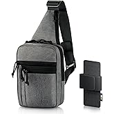 M-Tac CCW Sling Bag for Men & Women - EDC Shoulder Bag Tactical - Crossbody Concealed Carry Bag - Mens Chest Pack