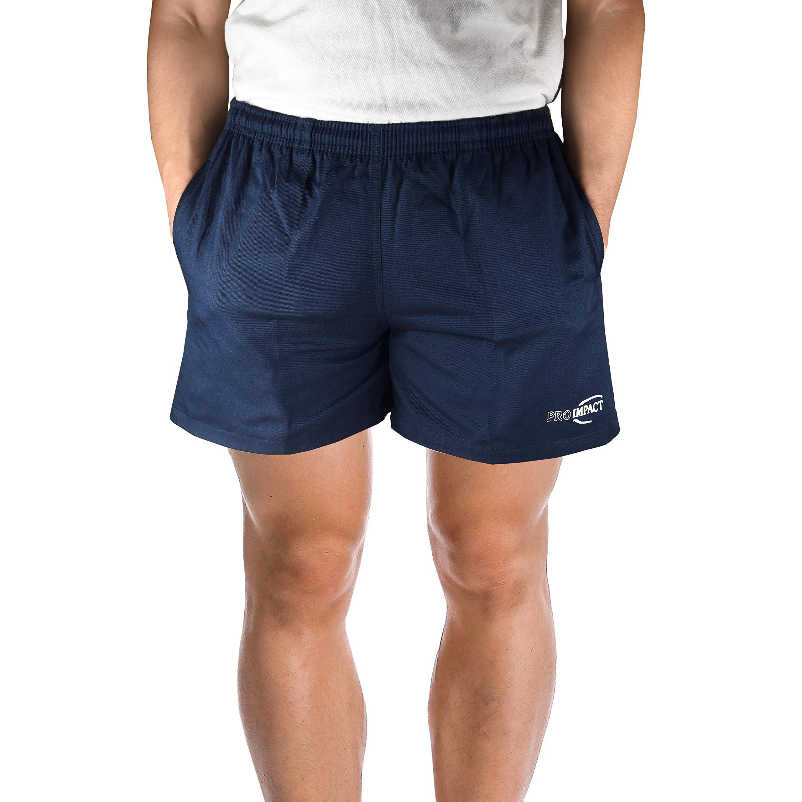 Pro Impact Rugby Shorts Training Professional Shorts with deep Pockets