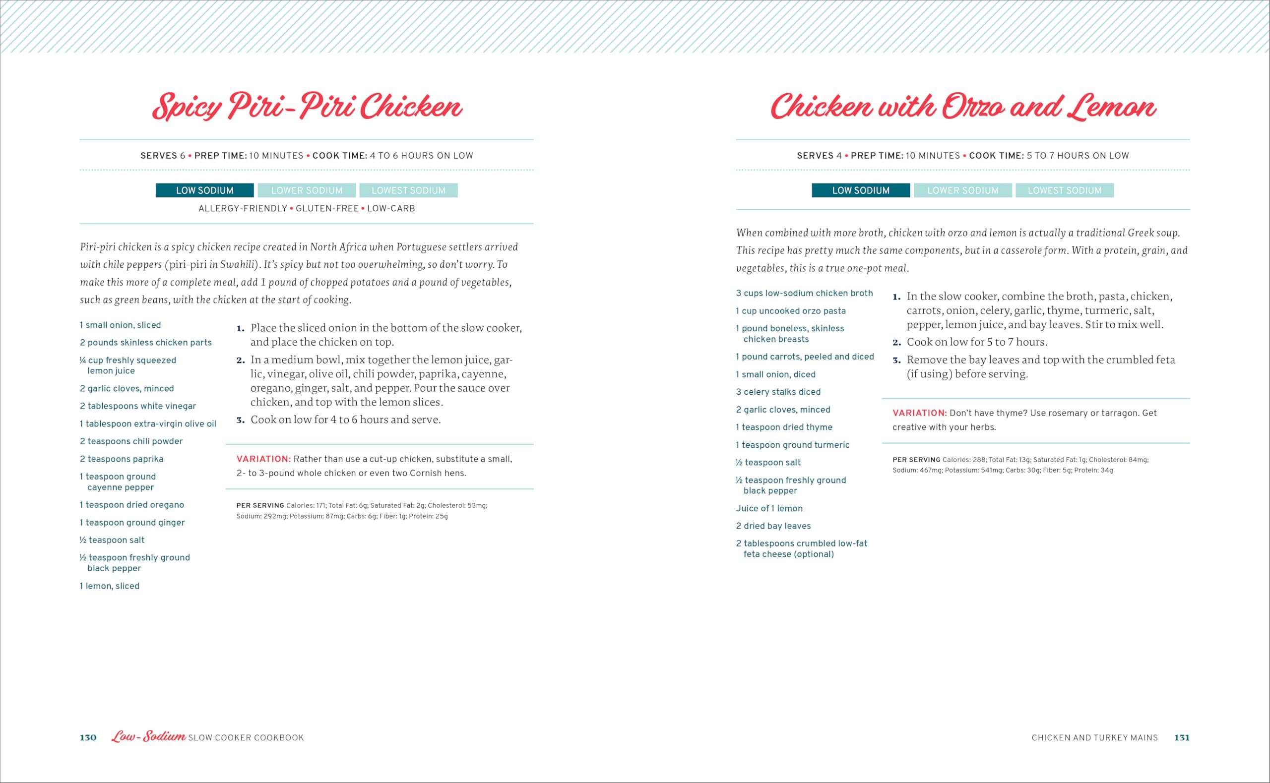 Low Sodium Slow Cooker Cookbook: Over 100 Heart Healthy Recipes that Prep Fast and Cook Slow