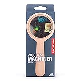 Kikkerland Wooden Magnifier