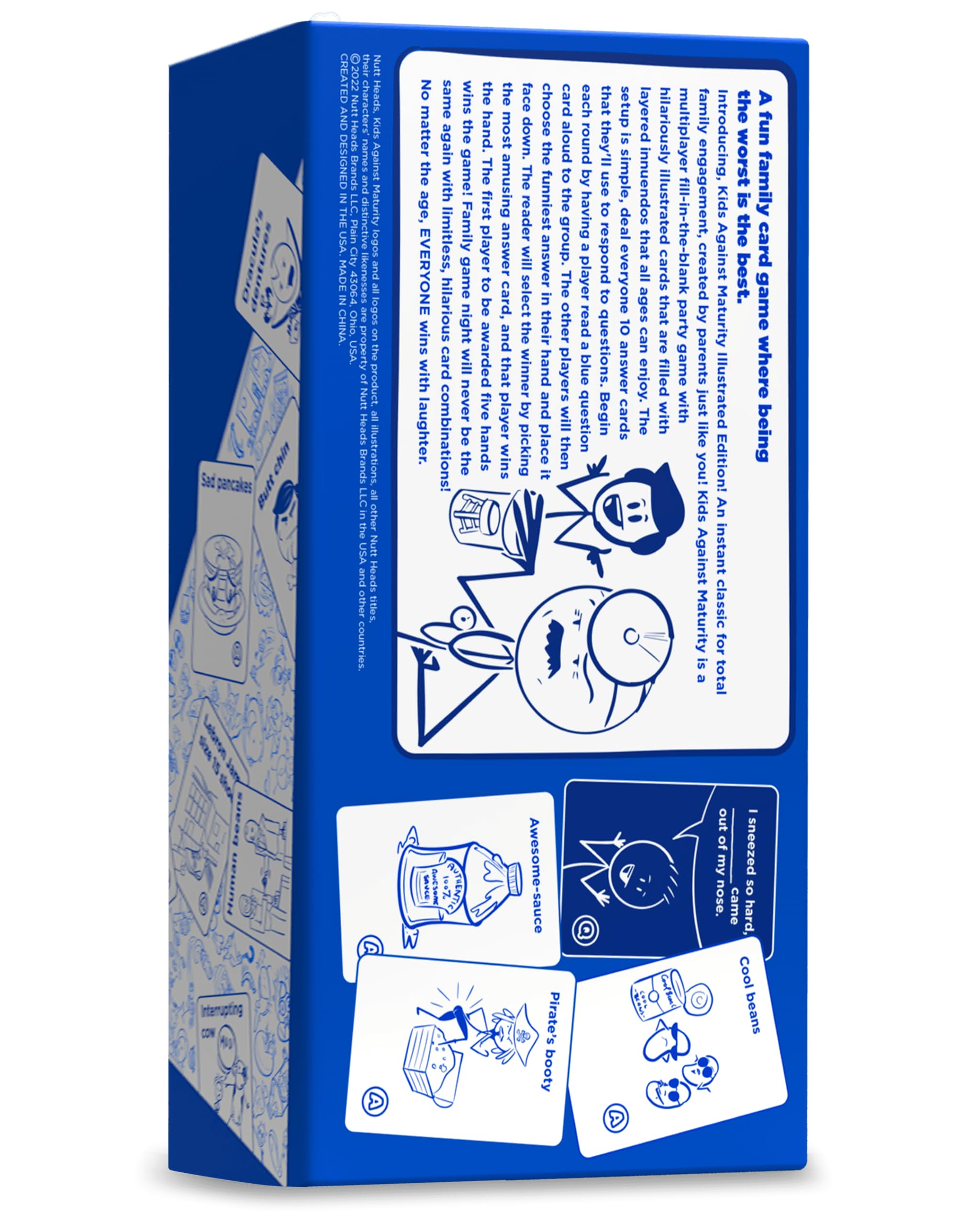Kids Against Maturity Core Game, Illustrated Version