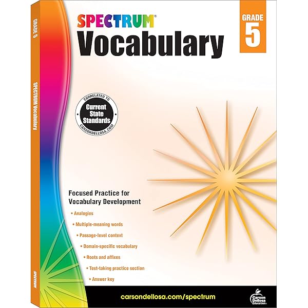 Amazon.com: 240 Vocabulary Words Kids Need to Know: Grade 5