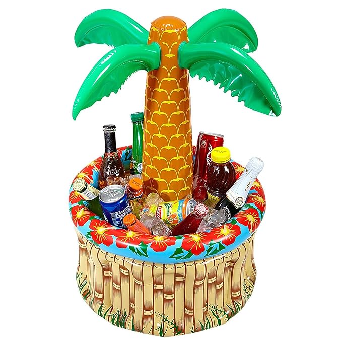 Hinchable Palmeras Enfriador Enfriador de Bebida 60 cm: Amazon.es ...