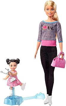 Barbie Ice-Skating Coach Dolls & Playset