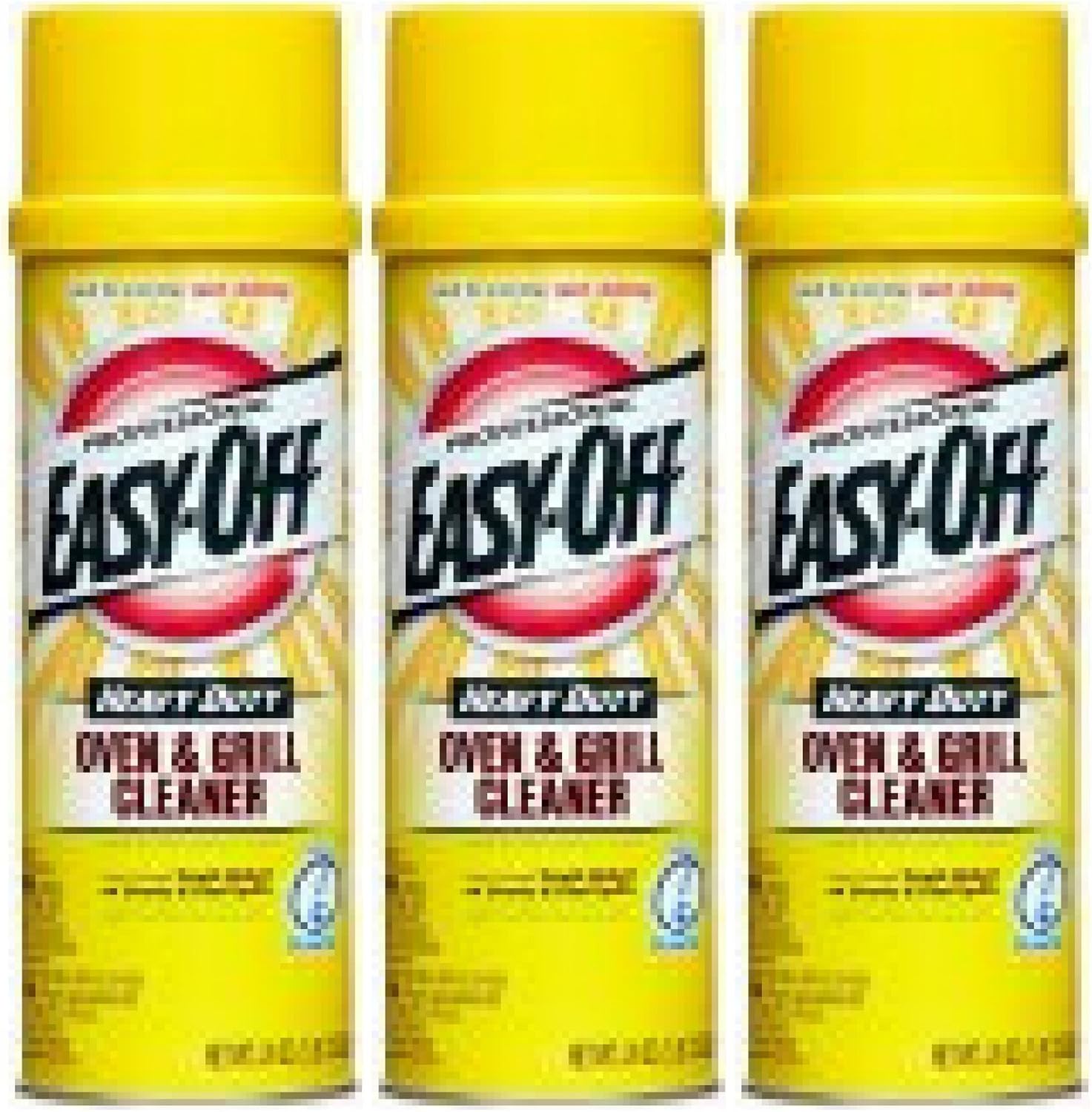 Easy-Off Heavy Duty Oven and Grill Cleaner, 24 Oz - 3 Count