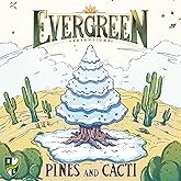 Horrible Guild: Evergreen: Pines and Cacti Expansion - Set of 2 Modular Expansions, Tree Growing Abstract Strategy Board Game