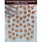 American Coin Treasures American Coin Treasures Lincoln Memorial Penny Collection 1959-2008 Novelty