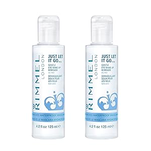 Rimmel Just Let It Go Eye Make Up Remover, 2 Count