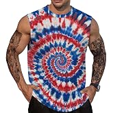 CZLBTFTP Mens Summer Graphic Workout Tank Tops Gym Sleeveless Muscle Shirt
