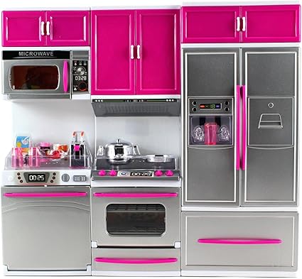 battery operated kitchen toy set