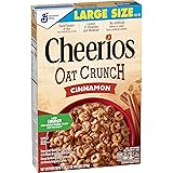Cinnamon Oat Crunch Cheerios, Breakfast Cereal, 59.5 OZ Box