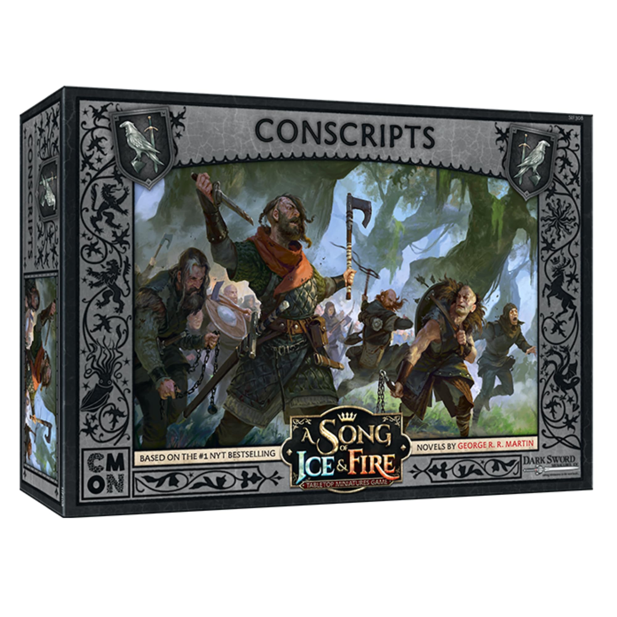 Cool Mini or Not - A Song of Ice and Fire: Night's Watch Conscripts Unit Expansion - Miniature Game — image 1