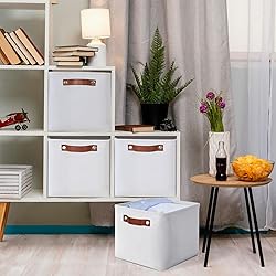 Pulnimus Cube Storage Bins for Organization - Large