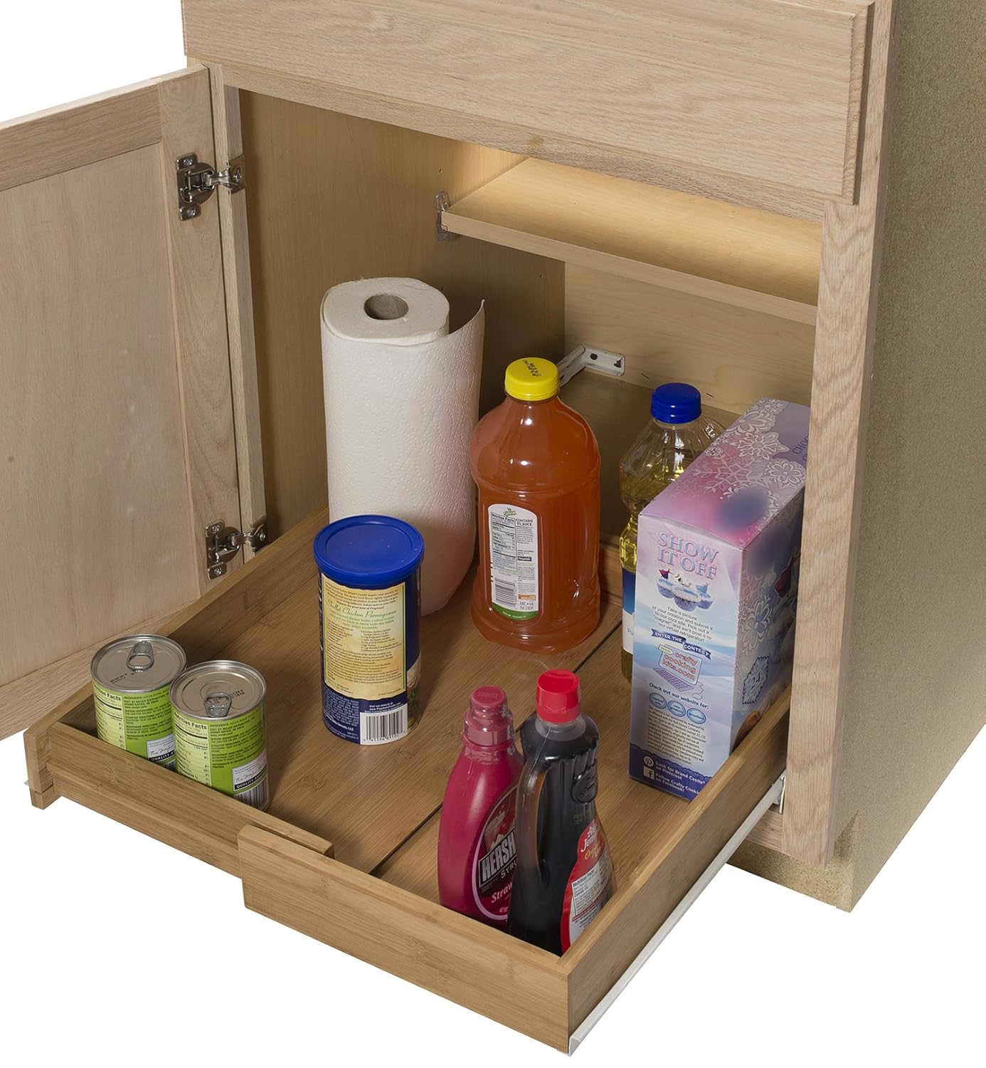 JA Marketing Expandable Pull Out Shelf, 12 by 20 by 3" eBay