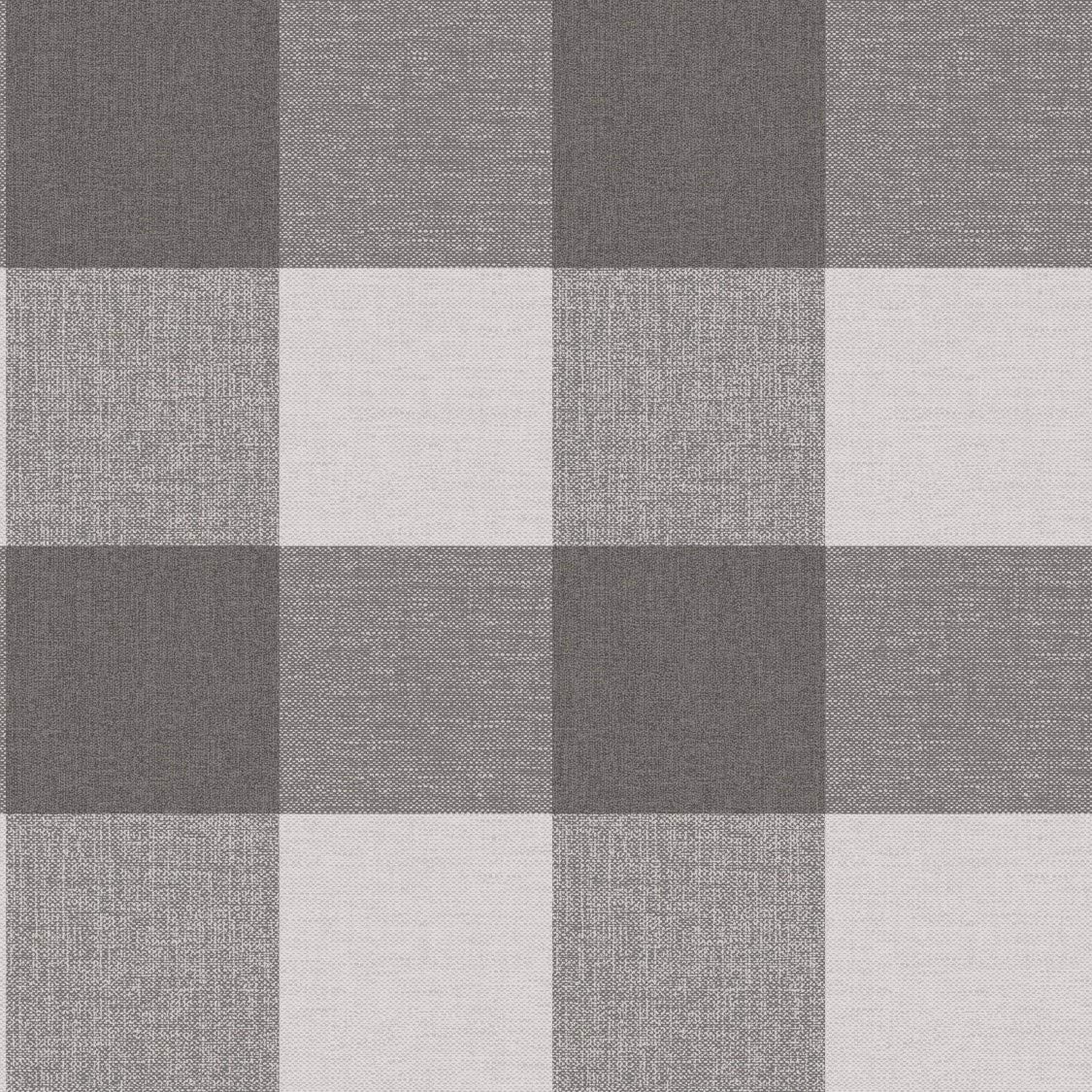 Fine Décor M1502 Glamorous Check Charcoal, Brown