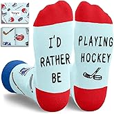 HAPPYPOP Gifts for Boys Girls - Basketball Baseball Hockey Football Softball Socks