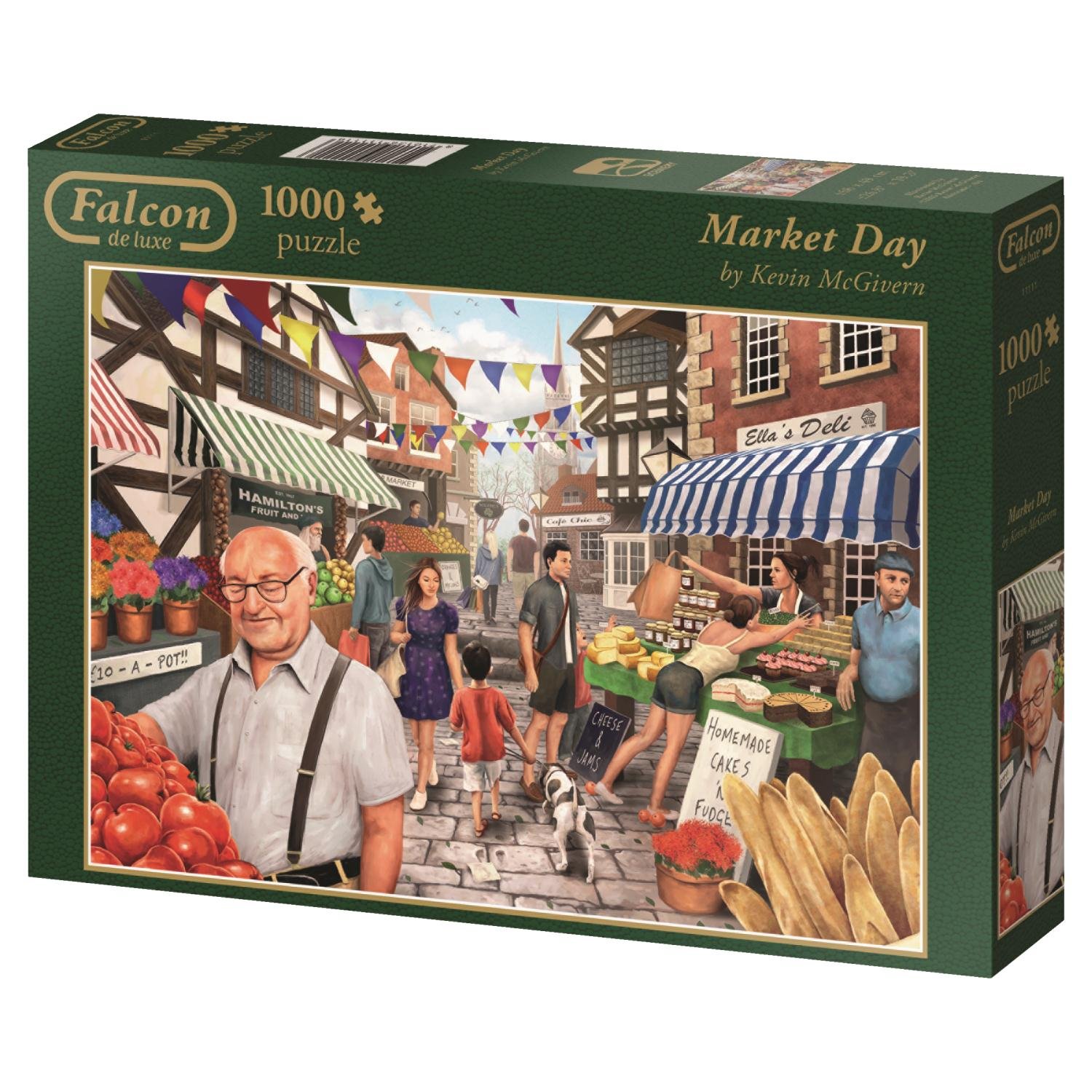 1000 piece Jigsaw Puzzle Falcon Jumbo The Toy Shop Toys & Games Jigsaws