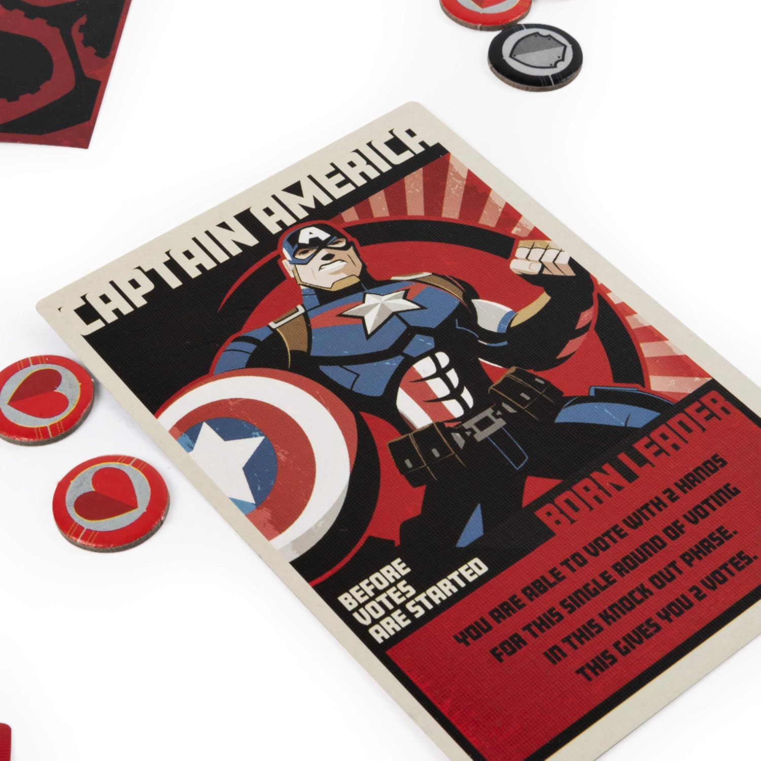 Spin Master Marvel: Hail Hydra Board Game - 5-8 Players, Ages 14+, Black - Image 4
